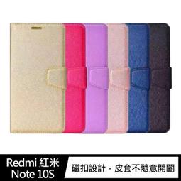 ALIVO Redmi 紅米 Note 10S/Note 10 4G 蠶絲紋皮套 #保護套 #磁扣 #卡夾 歷史價格詳細信息