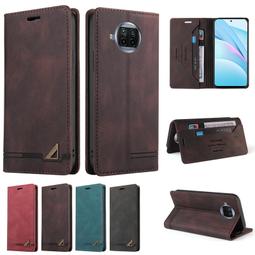 【支架皮套】MI 小米10 Lite 6.57吋 5G 磁扣皮套/斜立 支架 插卡皮套 手機皮套/防摔 側掀 雙色 包覆 歷史價格詳細信息