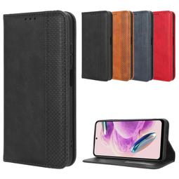 紅米 Note11 Pro+ 手機皮套 防摔 保護殼 note11pro 保護套 復古支架 磁吸侧掀 插卡 手機套013 歷史價格詳細信息