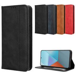 復古紋 紅米Note12 Pro+ 手機皮套 保護殼 紅米Note12s防摔翻蓋 全包軟殼 磁釦 插卡支架手機套 保護套 歷史價格詳細信息
