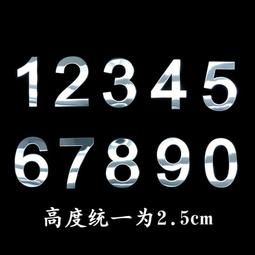 門牌號碼牌家用入戶定製不銹鋼高級感輕奢創意別墅庭院公司店辦公室戶外室外大門定做高檔金屬標識房間訂製~浪漫小屋 歷史價格詳細信息