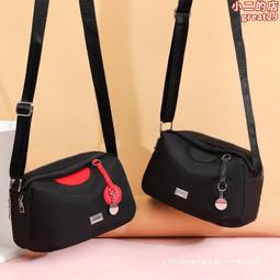 輕便斜挎小包女新款2023時尚單肩包媽媽尼龍水洗布包防潑水小方包 歷史價格詳細信息