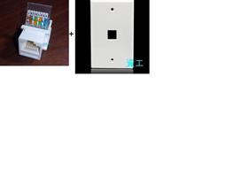 整組 CAT.5E CAT.6E 網路插座(8P8C)+專用面板 新款高傳輸免工具安裝 電腦 資訊插座 壁插 RJ45 歷史價格詳細信息