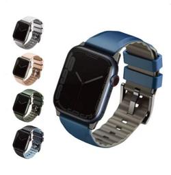 UNIQ Linus Apple Watch 防水矽膠雙色錶帶 42/44/45mm 共用款 灰色 歷史價格詳細信息