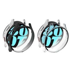 Galaxy Watch 6 PC+鋼化玻璃 保護殼 全包 40mm 44mm 半包 43mm 47mm Watch6 歷史價格詳細信息