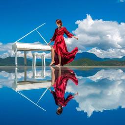 手機倒影自拍神器 附贈收納包 一鍵倒影照 天空湖面倒影 橫豎皆可拍倒影神器 拍攝夾 拍照道具 歷史價格詳細信息