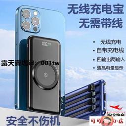 【慧敏小鋪】行動電源 無線充行動電源 行動充 充電寶 行充 充電寶20000毫安120W超級快充自帶線大容量閃充手機通用 歷史價格詳細信息