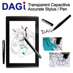 ASUS Eee Pad Transformer Prime 適用透明電容式觸控筆 電容筆 電容觸控筆 手寫筆-Dagi Stylus 達際科技-P504 歷史價格詳細信息