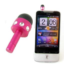 耳機孔防塵塞+觸控筆 裝飾型點選筆適用iPAD HTC SamSung Nokia MOTO等電容式觸控螢幕 紅 歷史價格詳細信息