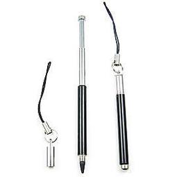 通用型PDA/手機觸控筆 吊飾化妝筆造型鏡面外觀 伸縮型手寫筆  顏色隨機發貨 歷史價格詳細信息