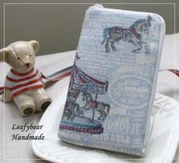 ✿ 葉手作✿原野上的小花(紫)L型拉鍊手機袋/ iphone HTC Samsung Sony 其他廠牌皆可訂做~ 歷史價格詳細信息