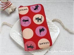 ✿ 葉手作✿原野上的小花(粉)L型拉鍊手機袋/iphone HTC Samsung Sony 其他廠牌皆可訂做~ 歷史價格詳細信息