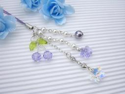 【小魔女的魔法部屋】手工Narumi設計☆SWAROVSKI 花朵水晶、珍珠粉色之戀手機吊飾 歷史價格詳細信息