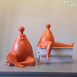 藝術擺件簡約創意客廳樣板房軟裝飾品戴耳機ins卡通抽象 歷史價格詳細信息