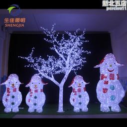 led聖誕雪人許願球窗簾燈 聖誕節日店鋪櫥窗布置裝飾造型燈 歷史價格詳細信息