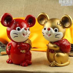 【福鼠聚財】金鼠 純金箔雕塑大櫥窗 歷史價格詳細信息