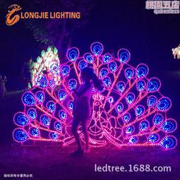 高2.5米 寬1.2米LED五角星圖案跨街燈杆造型燈節日氣氛烘託過街燈 歷史價格詳細信息