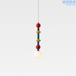 簡約孟菲斯小眾藝術創意可愛小裝飾客廳臥室書房彩色卡通小檯燈 歷史價格詳細信息