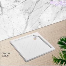 人造石淋浴盆底座獨立式乾濕分離浴室白色方形亞克力樹脂石淋浴盤 歷史價格詳細信息