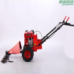 汽油手推式除草機硬地小型開荒打田鋤草機無死角大馬力農翻地機 歷史價格詳細信息