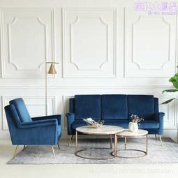 時尚雙人沙發小戶型公寓酒店高檔美式沙發沙發主題餐廳拉扣沙發 歷史價格詳細信息