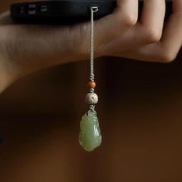 包掛 車掛 吊飾 手機繩 掛繩 泰銀色葫蘆手機掛件精致高端招財福祿算盤手機鏈ins風可愛U盤掛繩 歷史價格詳細信息