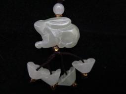 20號 ***展詩玉石工藝*** 招財進寶 吊飾 歷史價格詳細信息