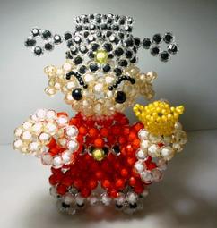 ~巧思串珠小舖~蘋果3mm轉運水晶串珠成品 歷史價格詳細信息