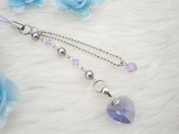 【小魔女的魔法部屋】手工Narumi設計☆SWAROVSKI 花朵水晶、珍珠粉色之戀手機吊飾 歷史價格詳細信息