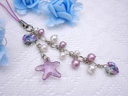 【小魔女的魔法部屋】Narumi設計☆ SWAROVSKI浪漫情懷花朵水晶鑽手機吊飾 歷史價格詳細信息