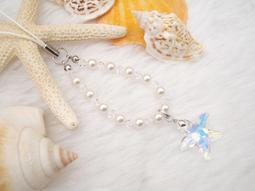 【小魔女的魔法部屋】手工Narumi設計☆SWAROVSKI 花朵水晶、珍珠粉色之戀手機吊飾 歷史價格詳細信息