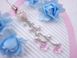 【小魔女的魔法部屋】Narumi設計☆ SWAROVSKI浪漫情懷花朵水晶鑽手機吊飾 歷史價格詳細信息