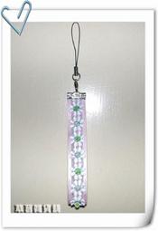 草莓雜貨舖...奧地利粉紅水晶串珠製作的心型手機吊飾 歷史價格詳細信息