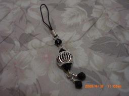 精緻中國風格手機吊飾 (銀黑) 歷史價格詳細信息