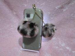 韓小妞~~~豹紋 單顆毛球 防塵塞 歷史價格詳細信息