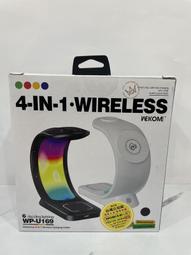 WEKOME WP-U169 炫彩四合一無線充支架 手機 手錶 耳機 磁吸充電 夢幻燈效 支架功能 正版台灣公司貨 價格比較,價格查詢,歷史價格詳細信息