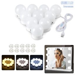 LED鏡前燈帶充電化妝梳妝臺燈補光鏡子廁所浴室衛生間洗漱免打孔 全館新品85摺 YTL 歷史價格詳細信息