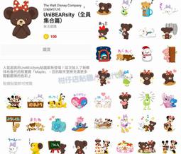 UniBEARsity《預購》日本迪士尼商店 正版 大學熊 十週年 摩卡布丁瑋柏帕妃 徽章 別針 胸針 歷史價格詳細信息