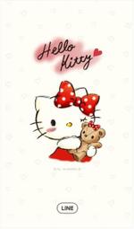 【可7-11、全家繳費】 LINE主題 － 凱蒂貓 網球篇 / Hello Kitty Playing Tennis 歷史價格詳細信息