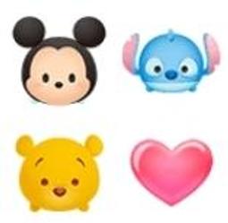 【Disney】TSUM TSUM可愛人物皮革卡夾手機背貼 歷史價格詳細信息
