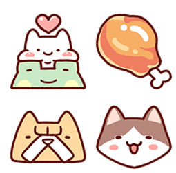 【可7-11、全家繳費】台灣限定表情貼 － 掰掰啾啾的奧樂雞與朋友們 表情貼 歷史價格詳細信息