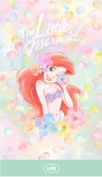 【可7-11、全家繳費】 Line主題 小美人魚（粉嫩版）/ The Little Mermaid (Pastel) 歷史價格詳細信息