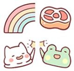 【可7-11、全家繳費】台灣限定表情貼 － 掰掰啾啾的奧樂雞與朋友們 表情貼 歷史價格詳細信息