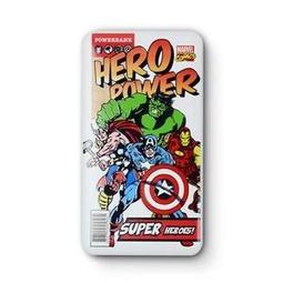 【行動電源】MARVEL行動電源 正版復仇者聯盟3漫威LOGO充電寶雙U口10000毫安手機通用移動電源【I生活】 歷史價格詳細信息