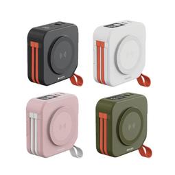 【PHILIPS 飛利浦】FunCube MINI 2 手錶磁吸多合一摺疊口袋行動電源 DLP2552 歷史價格詳細信息