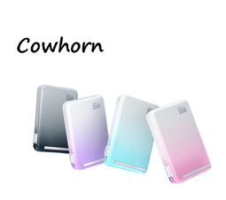 【支架行動電源】Cowhorn 20W 快充口袋行動電源 TYPE C 5000mAh 附支架 迷你 輕薄 移動電源 歷史價格詳細信息