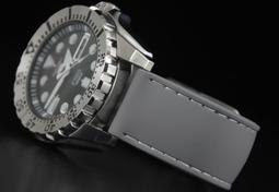 20mm直身~超優手感,歐洲市場同步上架,平面高質感silicone strap 矽膠錶帶不鏽鋼製錶扣~白線 歷史價格詳細信息