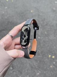 適用小米手環6/7/8腕帶通用NFC版小米3/4/5樹脂表帶智能運動手環四五六七代高級個性創意潮男女生時尚替換帶 歷史價格詳細信息