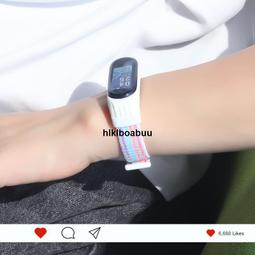 小米手環6表帶智能小米手環5nfc手表軟帶小米手環3/4夏天透氣男女情侶個醒國潮印錵運動替換表帶卡通可愛創意 歷史價格詳細信息