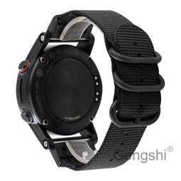 【現貨】ANCASE Garmin fenix5X plus Fenix3 hr D2 MK1 錶扣錶帶回環黑色錶帶 歷史價格詳細信息